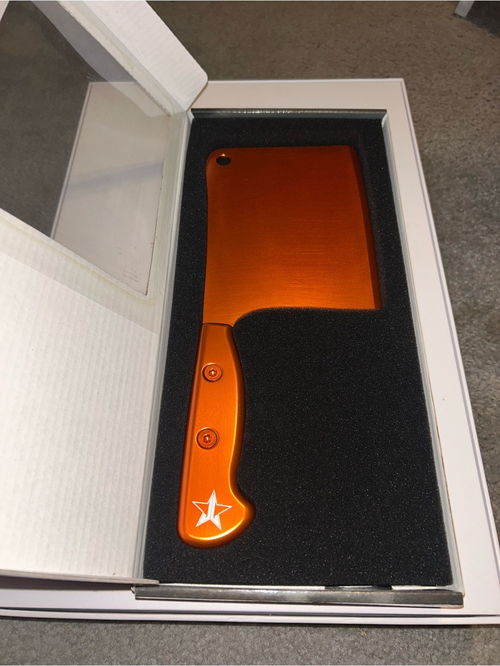 Jeffree Star - Limited Edition Orange Cleaver Mirror